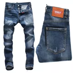 dsquared2 slim jean ditressed jeans denim  side pocket